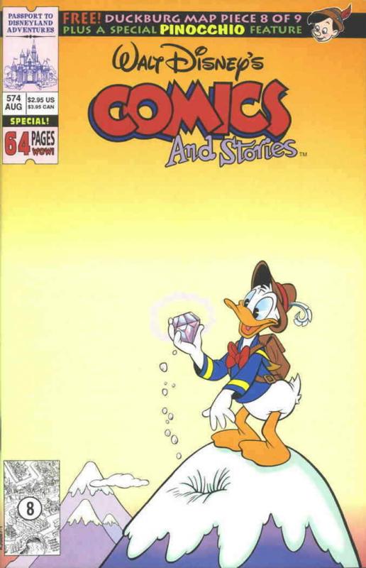 Walt Disney’s Comics and Stories #574 FN; Dell | save on shipping - details insi