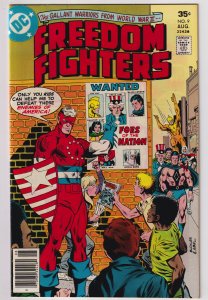 Freedom Fighters #9 (1977) Freedom Fighters