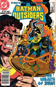 Batman and the Outsiders #14 (Newsstand) VG ; DC | low grade comic Summer Olympi