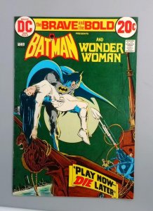 Brave and the Bold #105, VF- Batman and Wonder Woman, DC Comics,1972 JR1