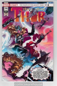 MIGHTY THOR (2017 MARVEL) #700 NM A58723