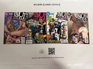 4 Outsiders DC Comic Books # 11 12 13 15 Batman Superman Flash  21 CT3