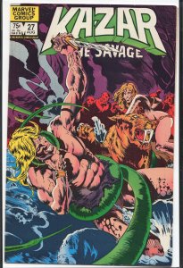 Ka-Zar the Savage #27 (1983) Ka-Zar