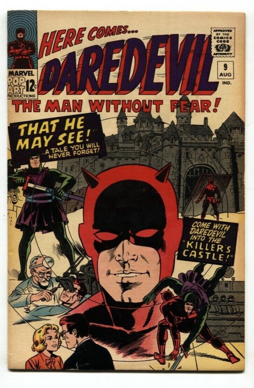 DAREDEVIL #9 1st Organizer 1965-MARVEL COMICS- VF