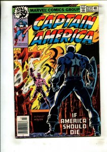 CAPTAIN AMERICA #231 (6.0) CLAN ISSUE, NEWSSTAND!! 1978