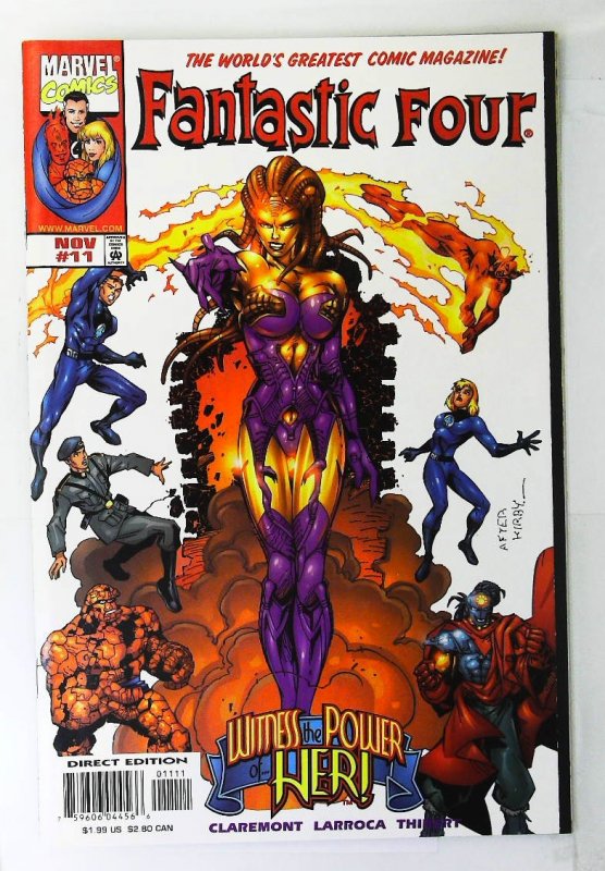 Fantastic Four (1998 series)  #11, NM + (Actual scan)