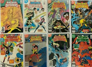 Batman and the outsiders comic set:#2-39+special 34 diff 8.0 VF (1983-86)