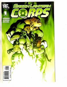 Lot Of 6 Green Lantern Corps DC Comic Books # 1 2 3 4 5 6 Flash Batman Atom RC15