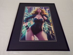 Black Canary Framed 16x20 Poster Display DC Comics Artgerm