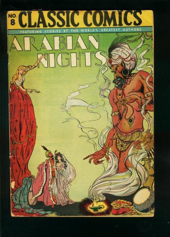 CLASSIC COMICS #8 HRN 28 EDITION 4A -ARABIAN NIGHTS-good/very good G/VG