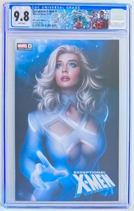 EXCEPTIONAL X-MEN #1 CGC 9.8 ?WARREN LOUW LTD 3000 X-MEN CUSTOM LABEL