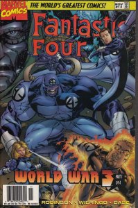 Fantastic Four (Vol. 2) #13 (Newsstand) VG ; Marvel | low grade comic World War 