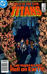 Tales of the Teen Titans #62 FN ; DC | Reprints #3 George Perez
