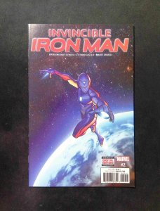 Invincible Iron Man #2 (3RD SERIES) MARVEL Comics 2017 VF/NM