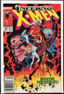 The Uncanny X-Men #243 Newsstand Edition (1989) X-Men
