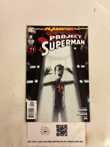 Project Superman #2 NM DC Comic Books Flashpoint Snyder Francis Ha 25 HH71