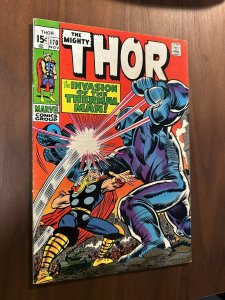 Thor #170 VG/FN 2nd App. Of Thermal Man (Marvel 1969)