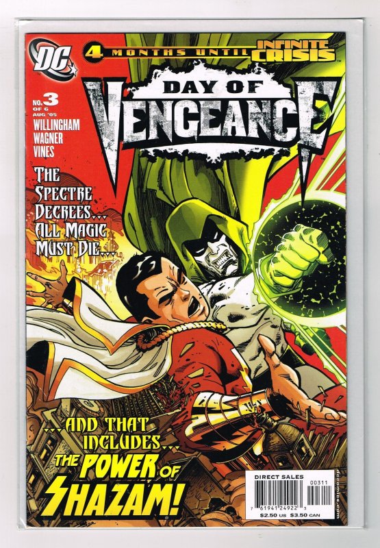 Day of Vengeance #3 (2005) DC - BRAND NEW - NEVER READ