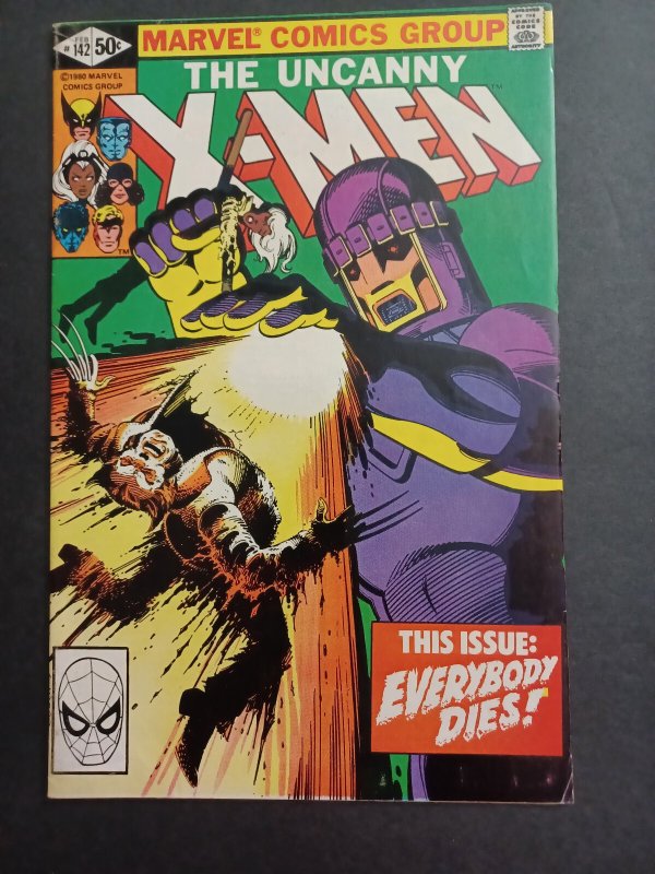 Uncanny X-Men #142 - Days of Future Past - 1981 - VF