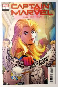 Captain Marvel #8 (9.4, 2019) Low Print Run