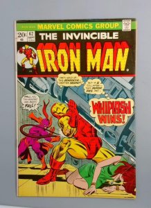 Iron Man #62, FN_ 1st Vicki Snow, Marvel Comics 1973 JR1