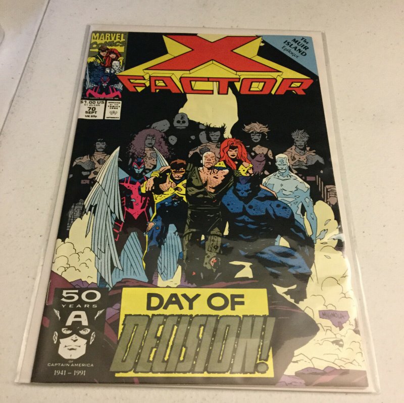 X-Factor 70 Nm Nesr Mint Marvel Comics