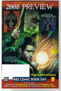 DABEL BROTHERS Preview, NM, Promo, Koontz, 2008, FCBD