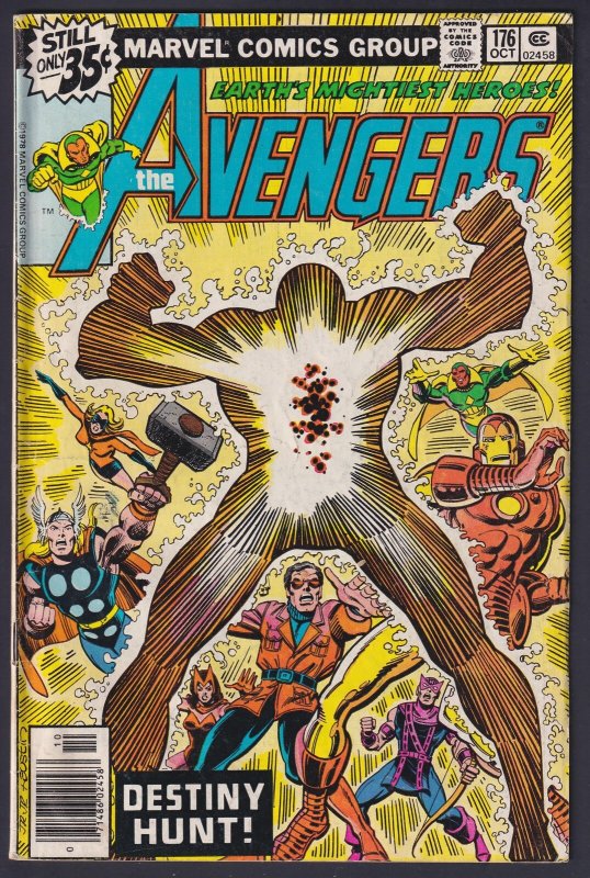 Avengers 176 (1978) VG Bronze Age Marvel Comics