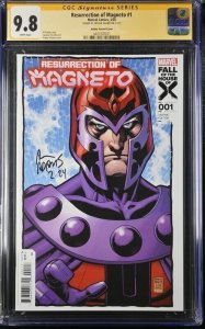 resurrection Of Magneto (2024) # 1 (CGC 9.8 SS) Signed Arthur Adams * Variant