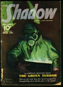 SHADOW 1941 JAN 15-STREET AND SMITH PULP-RARE G