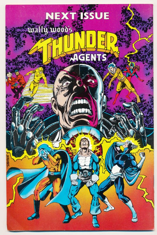 Wally Wood's THUNDER Agents (1984) #1-5 VF/NM Complete series