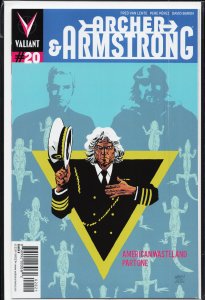 Archer and Armstrong #20 Cover B - Michael Walsh (2014) Archer