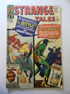 Strange Tales #123 (1964) 1st App of the Beetle! VG- Condition ink fc