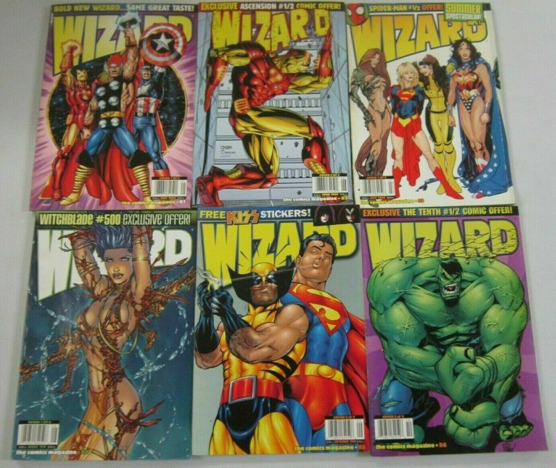 Wizard Magazine Lot #81 - 102 (12 Diff) - (1999 - 2000)