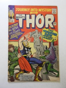 Journey Into Mystery #106 (1964) VG Condition 1 1/2 in tear bc