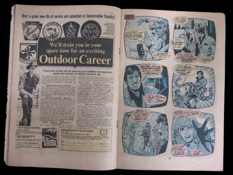 Iron Man #50 Presenting Princess Python 1972 Marvel Comics Good Condition