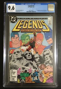 1ST MODERN SUICIDE SQUAD DC Legends #3 CGC 9.6 NM+