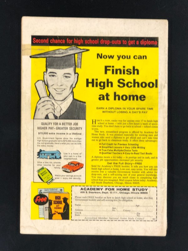 The Silver Surfer #7 (1969) VG The Heir of Frankenstein!