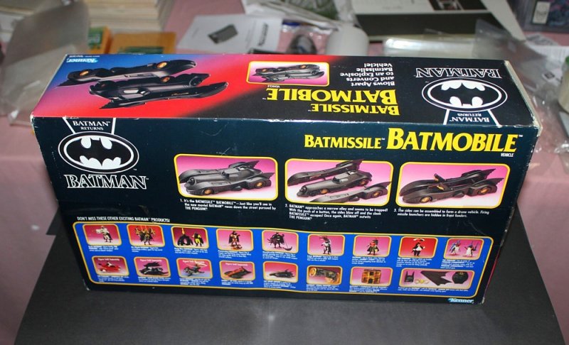 Batman Returns Batmissle Batmoblie  Kenner Toys 1991