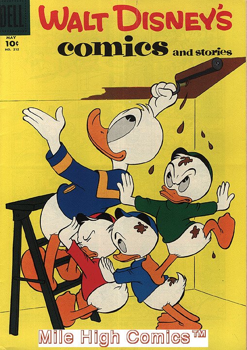 WALT DISNEY'S COMICS AND STORIES (1940 Series)  (DELL) #212 Very Good Comics