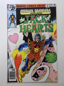 Marvel Premiere #44 W/ Jack of Hearts! Beautiful NM- Condition!
