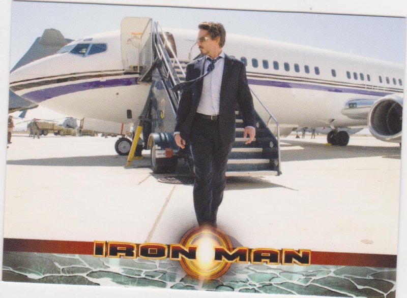 2008 Iron Man Movie Trading Card #9