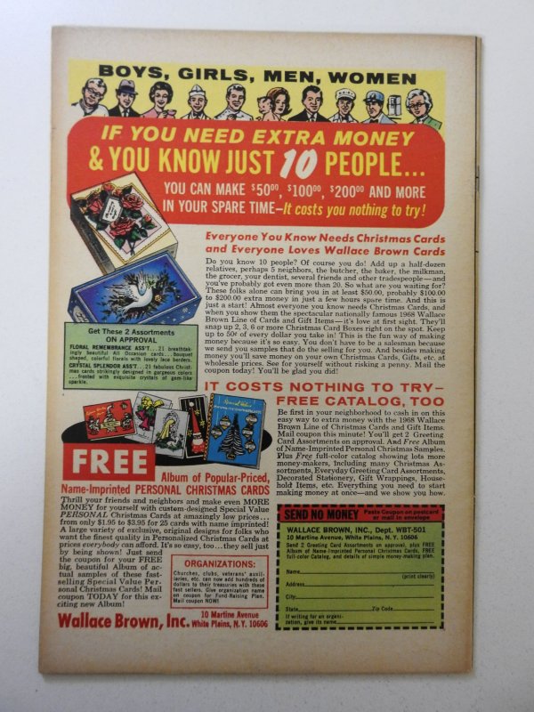 Nick Fury, Agent of SHIELD #5 (1968) FN- Condition! moisture stain