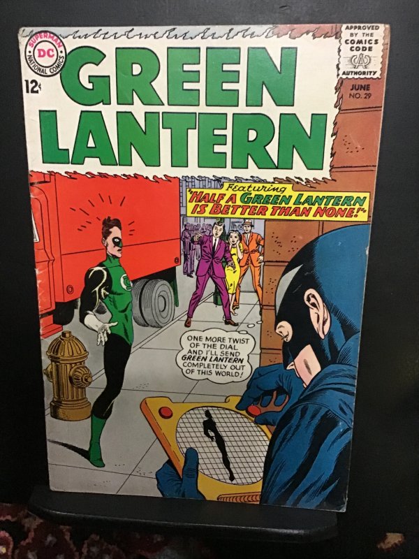 Green Lantern #29 (1964) First Black Hand! Mid- High-Grade! FN/VFJ JLA cameo