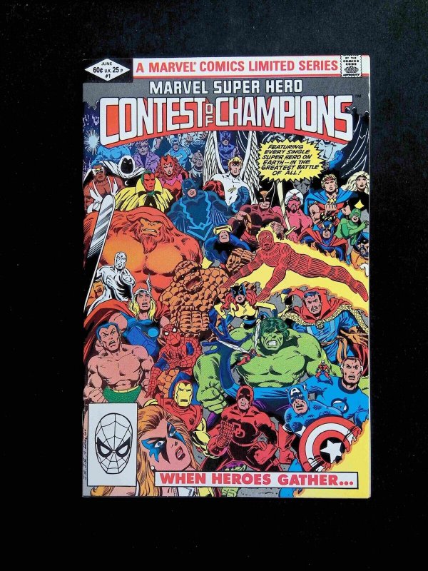 Mavel Super Hero Contest Of Champions #1  Marvel Comics 1982 VF/NM