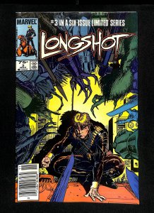Longshot #3 Newsstand Variant