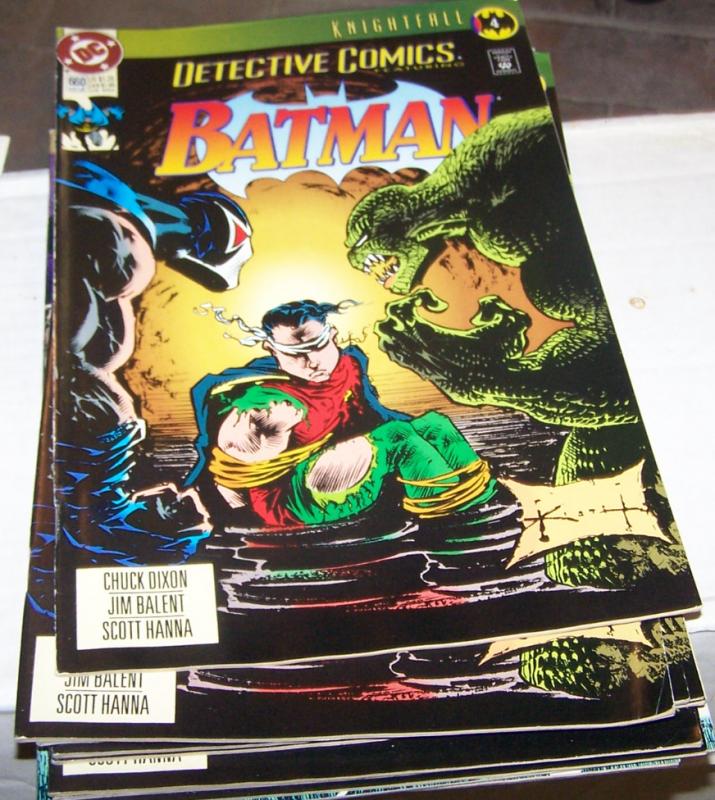 Detective Comics #660 (May 1993, DC) KNIGHTFALL PT 4 KILLER CROC BANE BATMAN