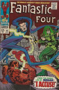 Fantastic Four #65 (1967) - 1st Ronan the Accuser ! MCU !