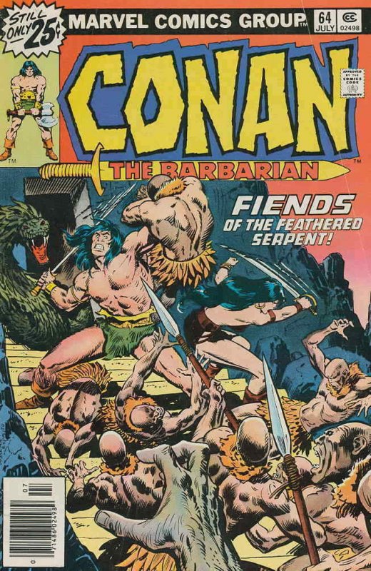 Conan the Barbarian #64 VF; Marvel | we combine shipping 