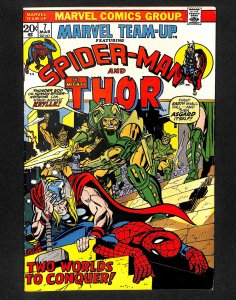 Marvel Team-up #7 Spider-Man Thor!